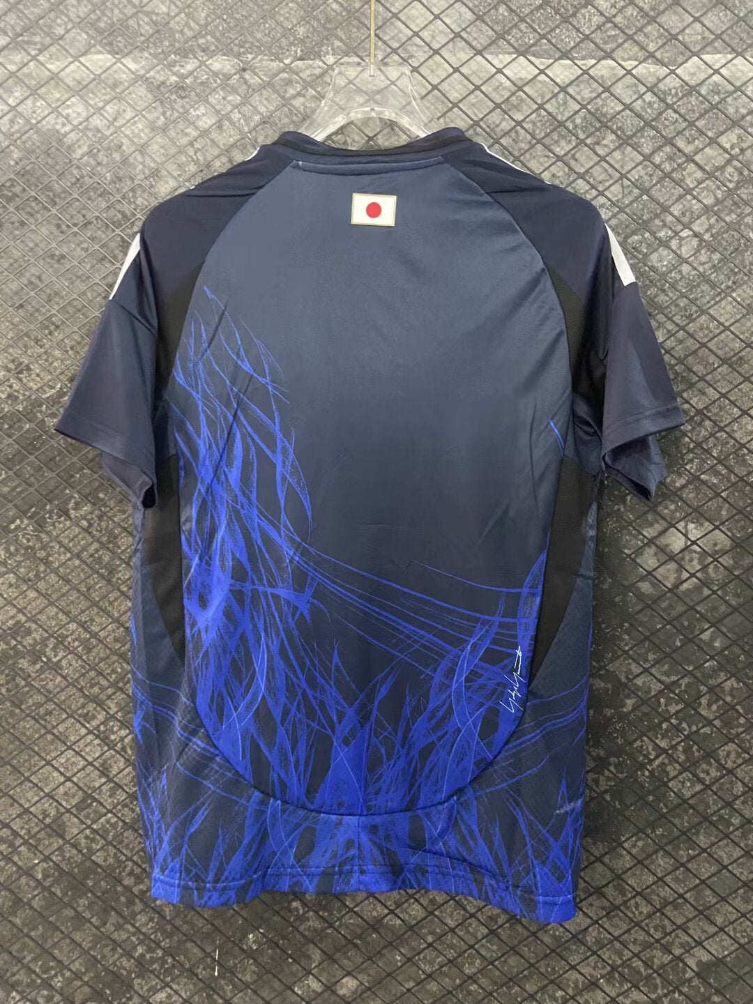 Maillot de foot Japon concept bleu