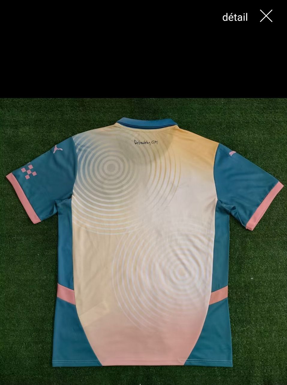 Maillot Football Manchester City away 24/25