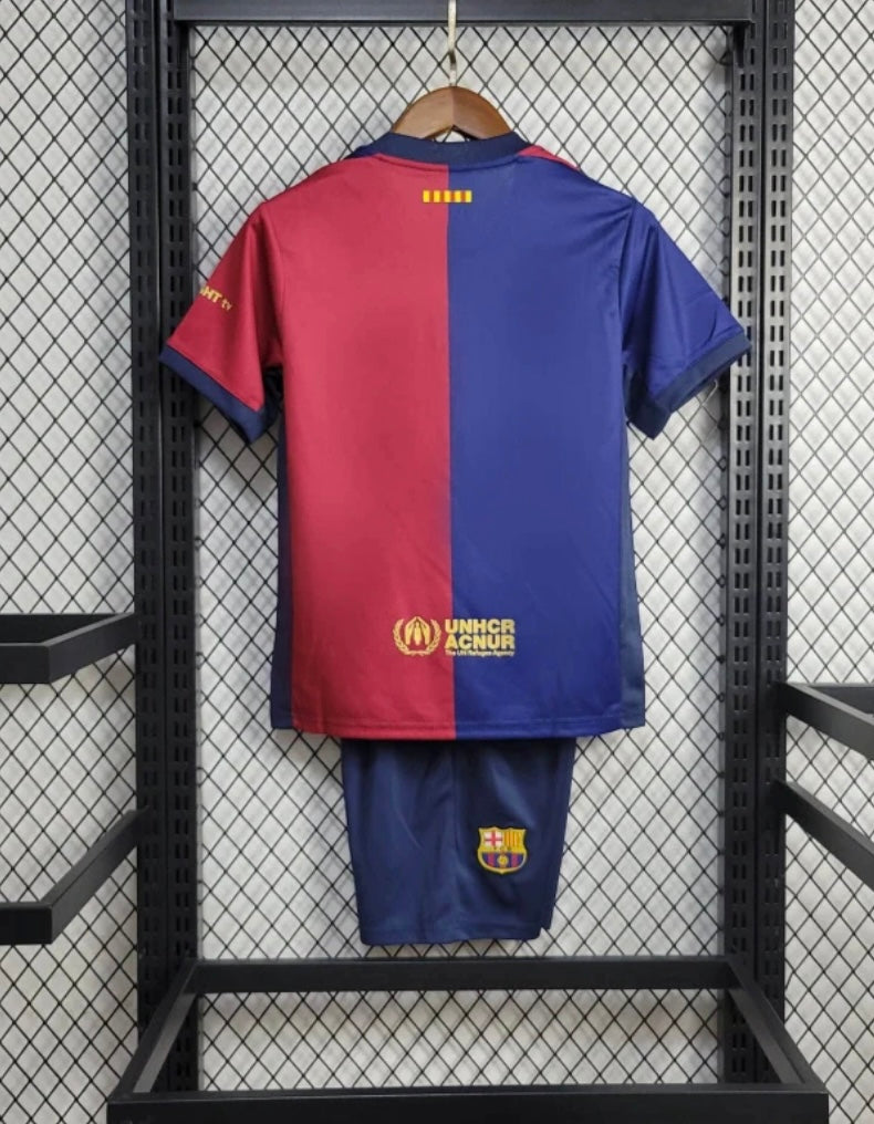 Kits Enfants FC Barcelone 2024/25 Domicile