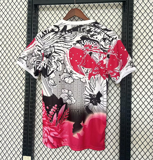 Maillot de foot Brésil perroquet rouge concept