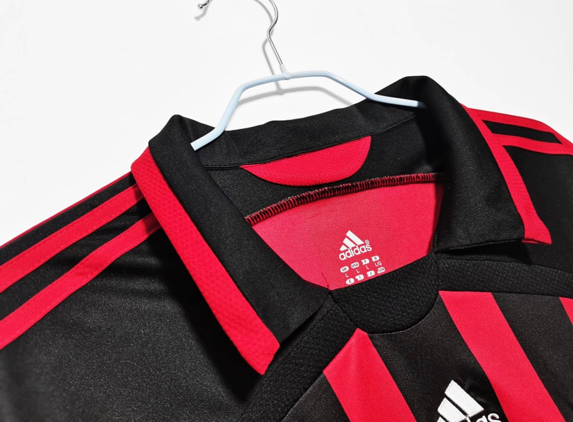 AC Milan 2006/07 Domicile à manches longues