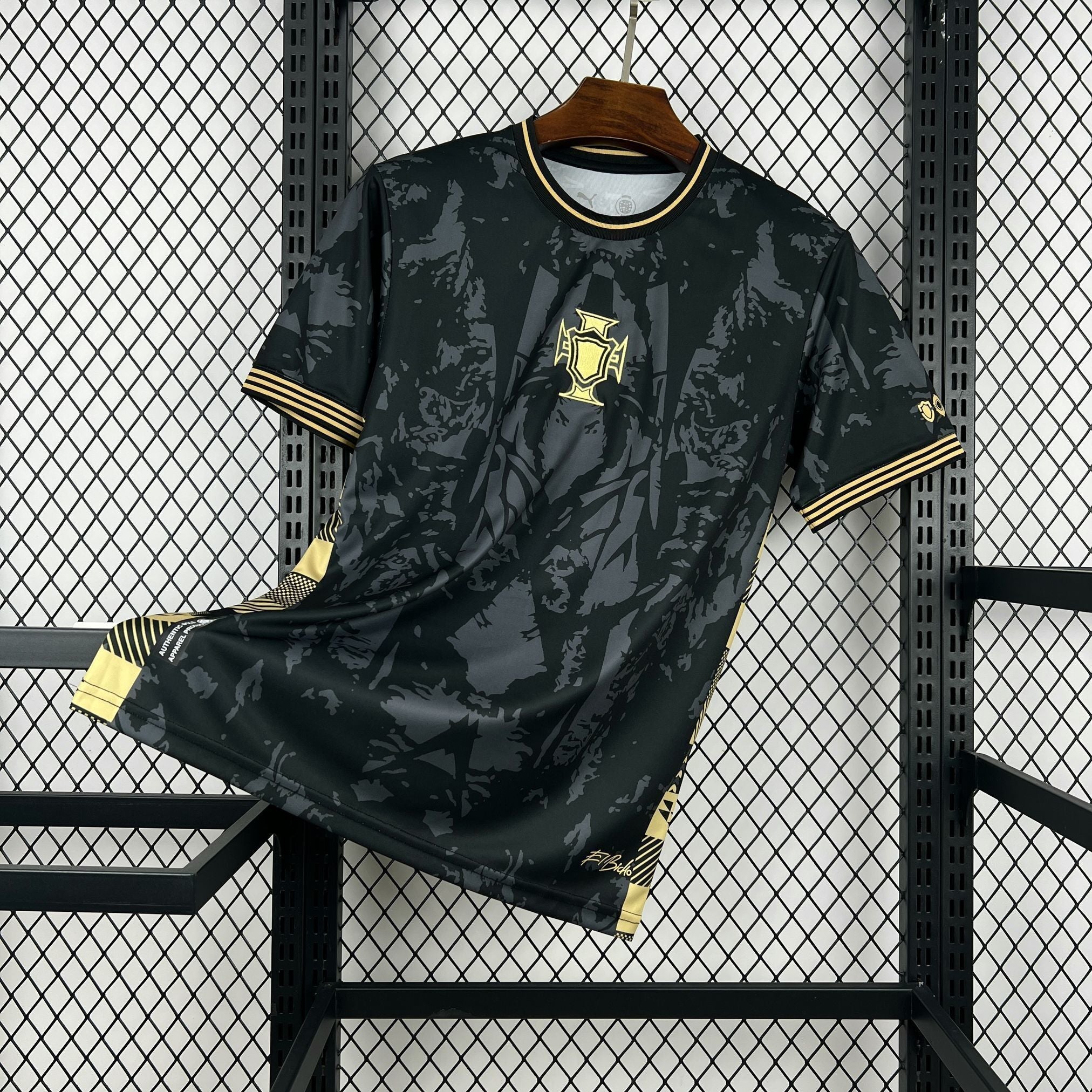 Maillot Portugal Concept Noir 2026