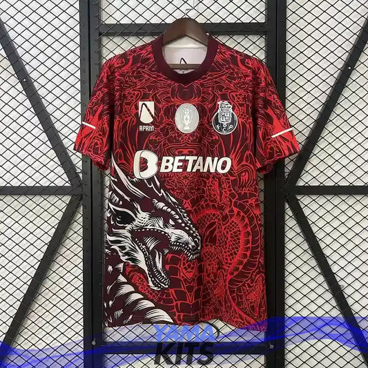 Maillot Porto concept "Dragon Rouge" 2025/2026