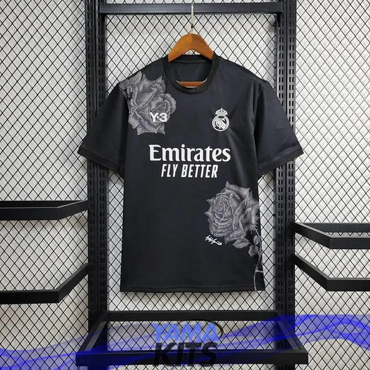 Maillot Real Madrid concept « Fleur » noir 2023/2024