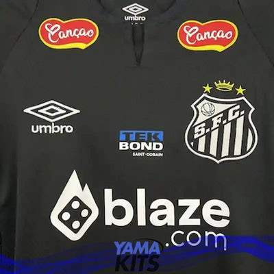 Maillot Santos FC concept "noir" 2025/2026